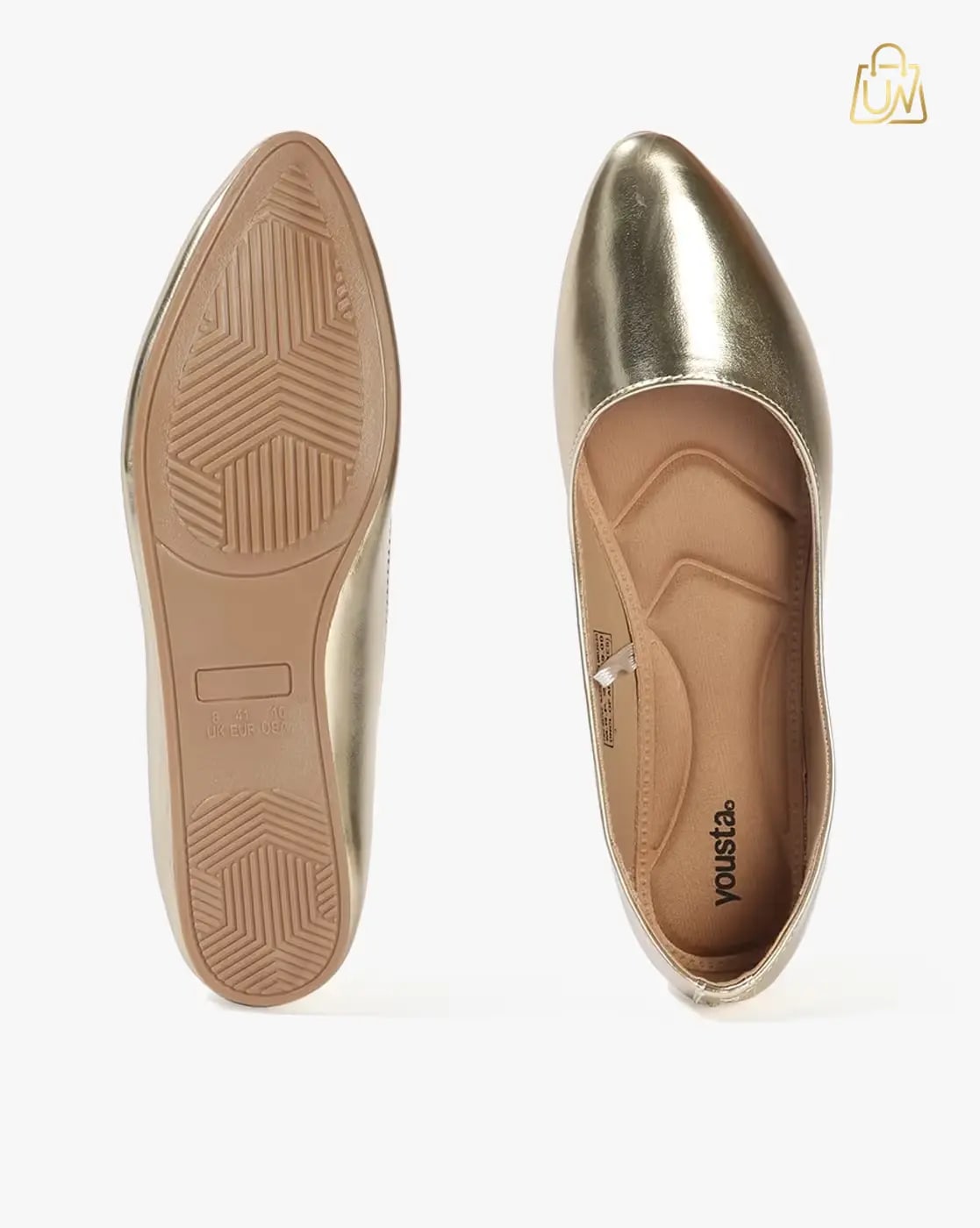 Yousta Women’s Classic Pointed-Toe Slip-On Shoes