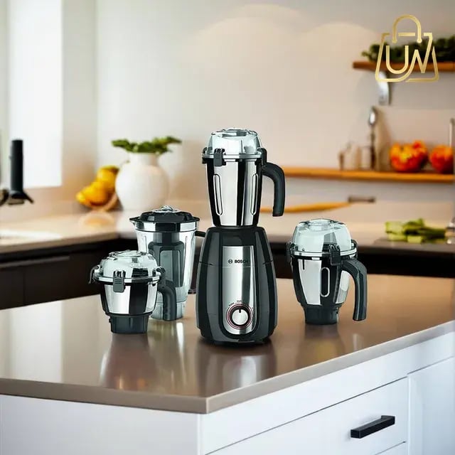 Croma BOSCH TrueMixx Pro 1000W Mixer Grinder with 4 Jars – Black