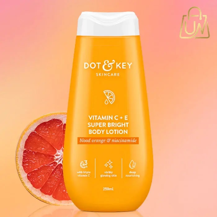 Vitamin C + E Body Lotion for Glowing Skin (250 ml)