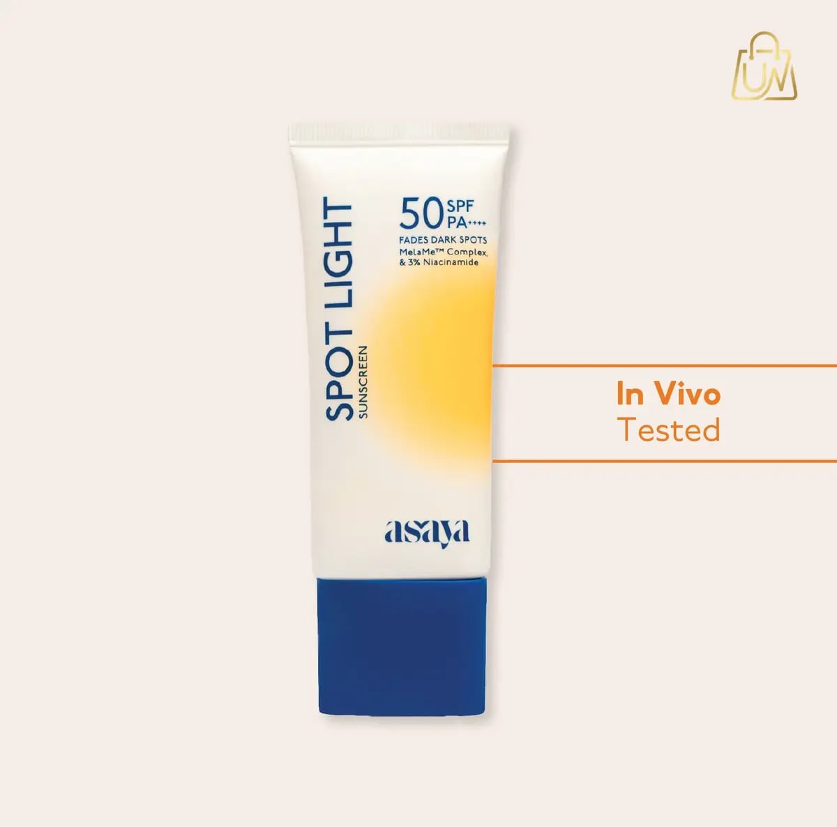 Spot Light Sunscreen SPF 50 (50g) – Best Price & Asaya Exclusive Deals