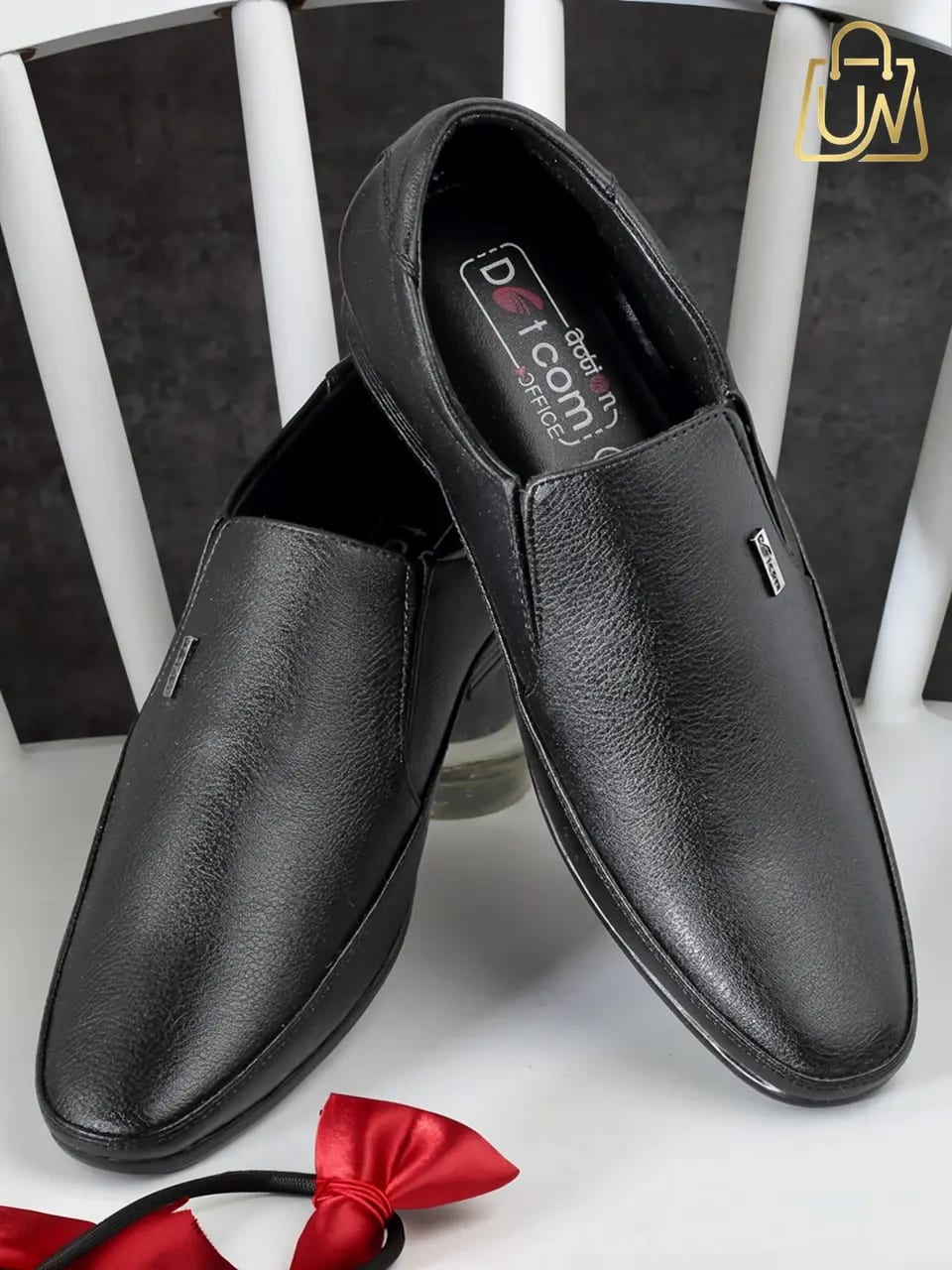 ACTION DOTCOM Men’s Sophisticated Monk Strap Formal Slip-On Shoes