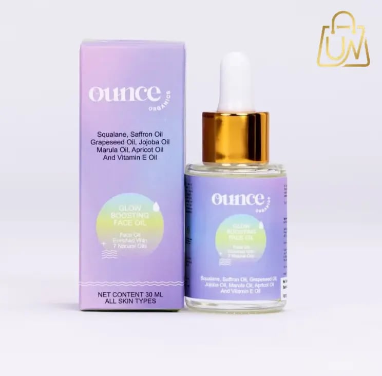 Ounce Organics Glow Boosting Face Oil: Unlock Radiant, Youthful Skin