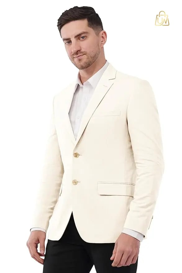 SaintX Men’s Premium Linen Summer Blazer