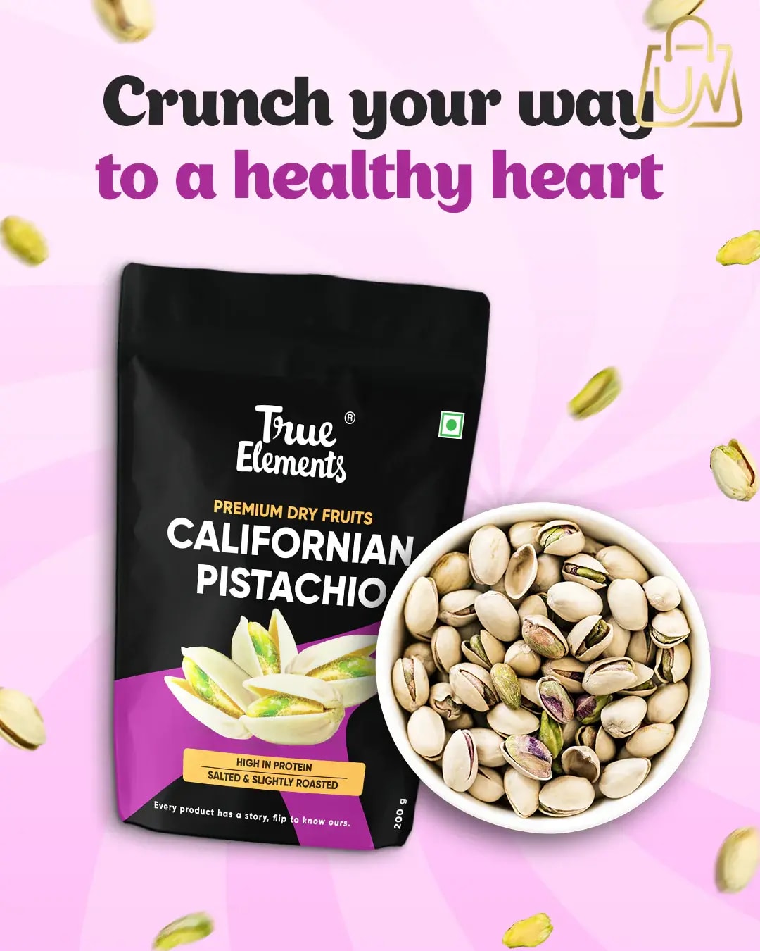 Californian Pistachios (200gm)