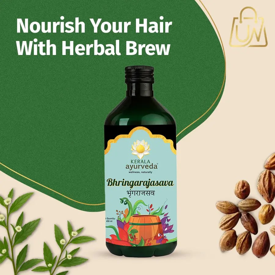 Kerala Ayurveda Bhringarajasava – बालों के लिए प्राकृतिक वरदान 🌿