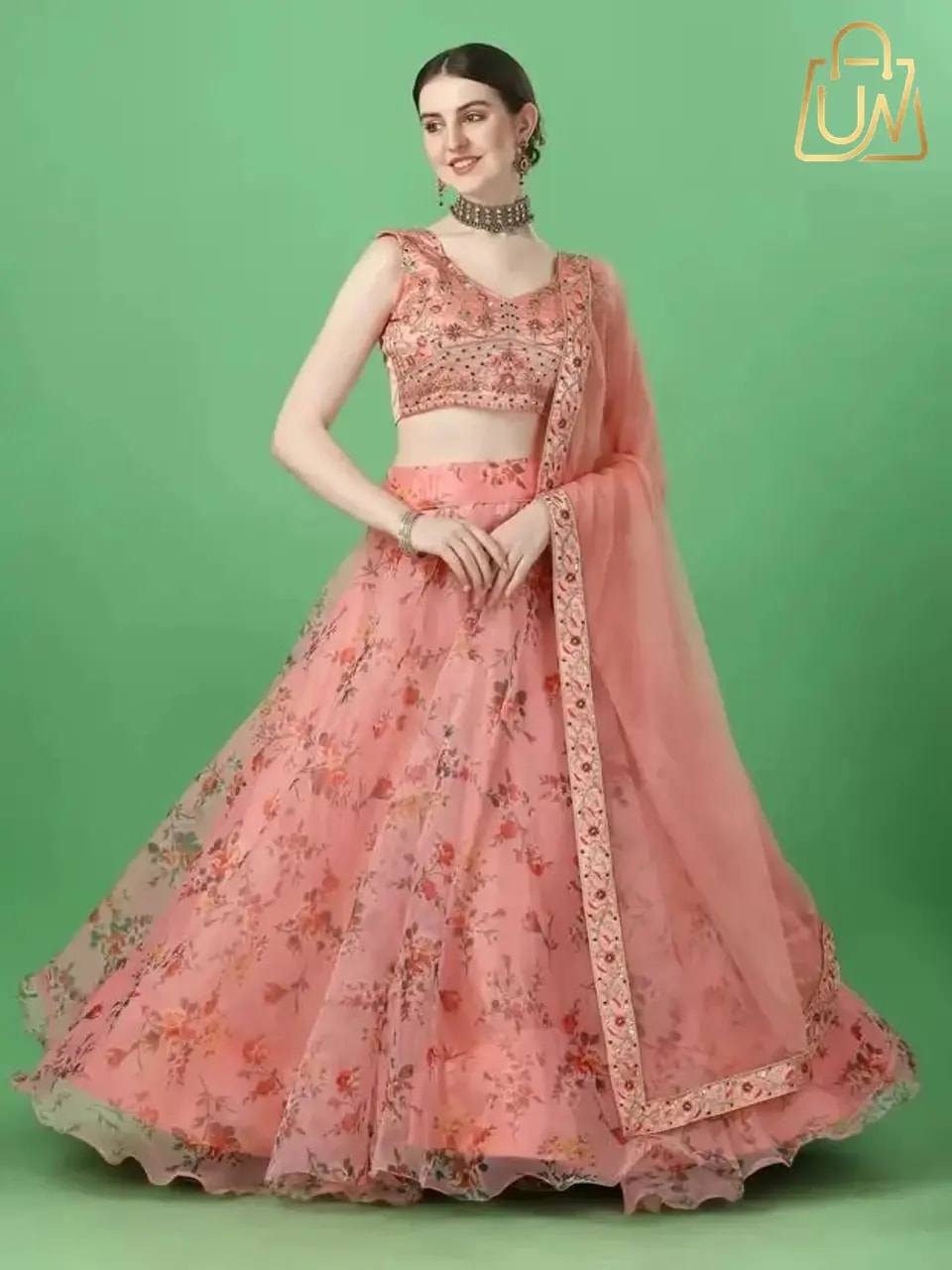 Keshavi Creation Lehenga Choli: एम्ब्रॉयडरी और प्रिंट का अनोखा संगम, बजट में पाएं सबसे स्टाइलिश लुक