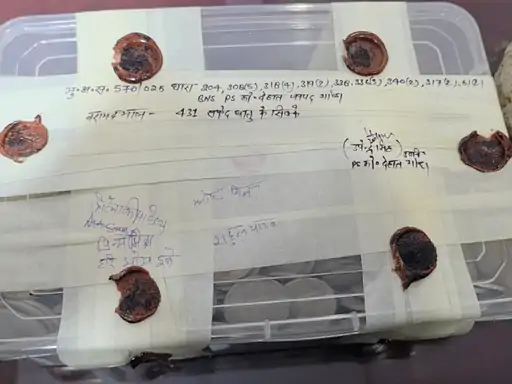 गोंडा चांदी सिक्का लूटकांड: फरार पीआरडी जवान व जेसीबी चालक की तलाश तेज, 5 टीमें गठित