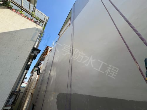 台中外牆高空繩索防水與作業