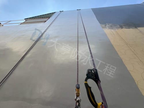 台中外牆高空繩索防水與作業