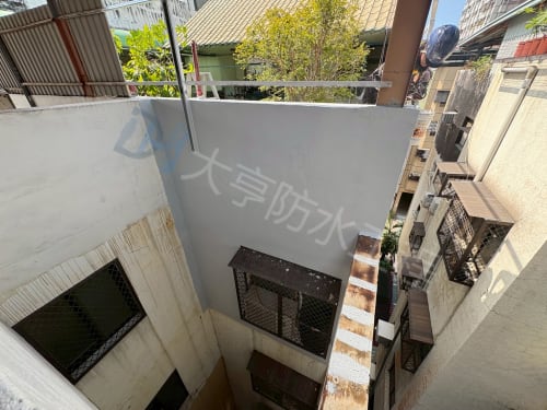 台中外牆高空繩索防水與作業