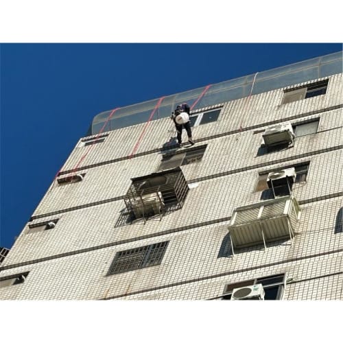 台中市北屯區_高空繩索外牆防水工程
