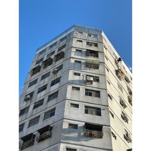 台中市北屯區_高空繩索外牆防水工程
