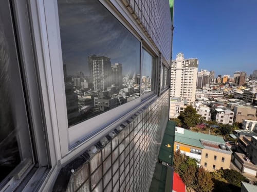 台中市北屯區_高空繩索外牆防水工程