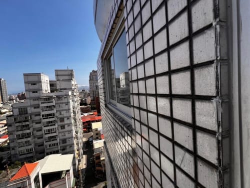 台中市北屯區_高空繩索外牆防水工程