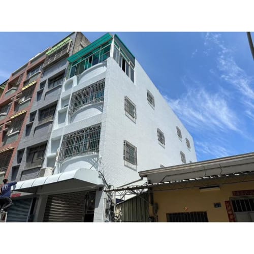 台中市南屯區_高空繩索屋頂防水工程