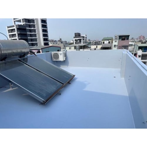 台中市南屯區_高空繩索屋頂防水工程