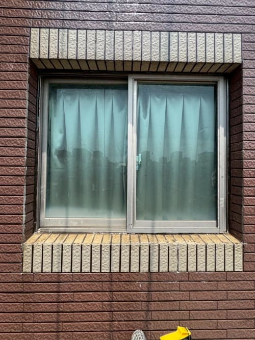 彰化_高空繩索作業；窗框外牆填縫防水工程