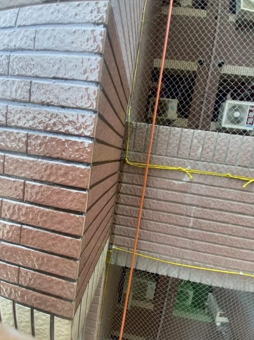 彰化_高空繩索作業；窗框外牆填縫防水工程
