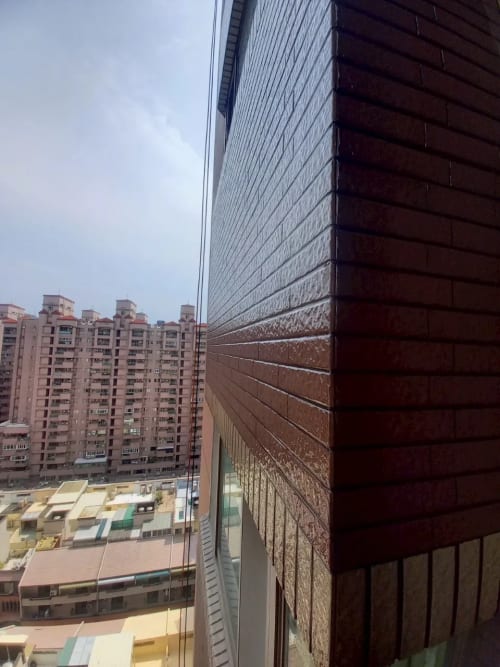 彰化_高空繩索作業；窗框外牆填縫防水工程