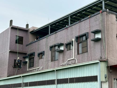 潭子_繩索作業防水工程