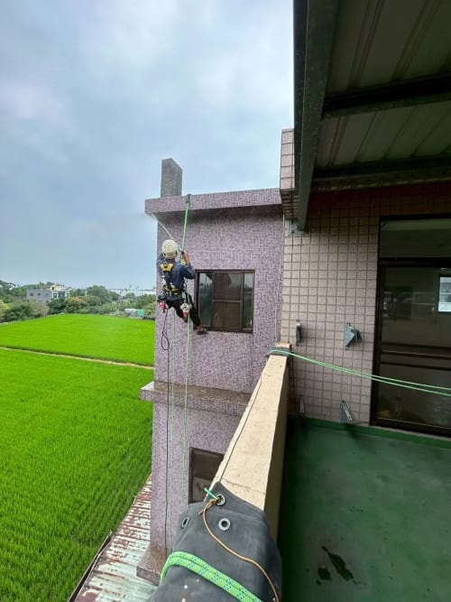 潭子_繩索作業防水工程