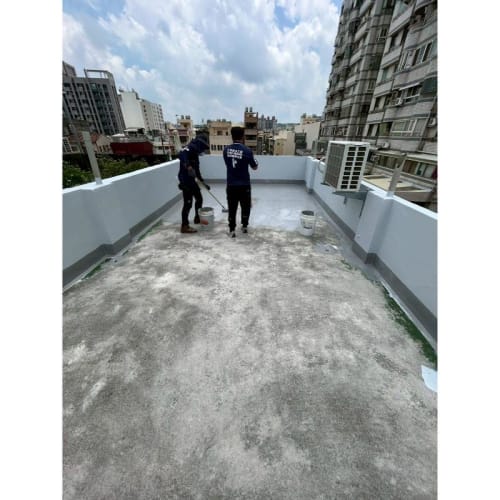 彰化市外牆屋頂防水_聚脲防水材