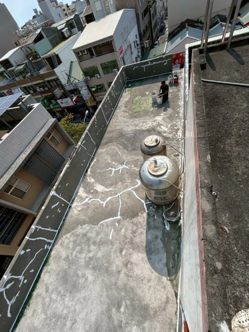 彰化市外牆屋頂防水_聚脲防水材
