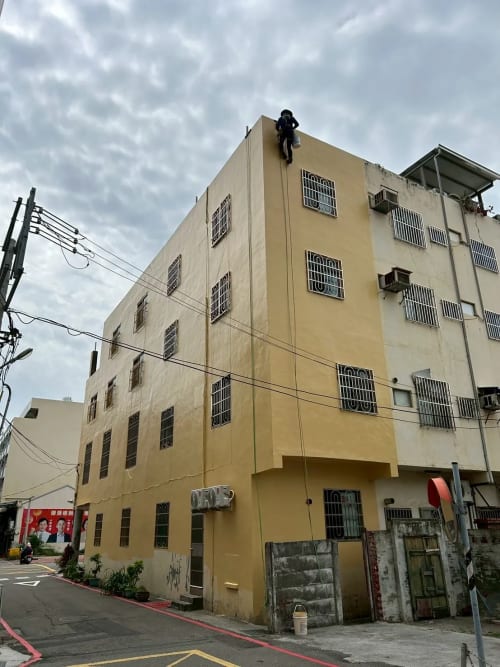 彰化市外牆屋頂防水_聚脲防水材