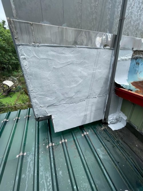 外牆防水封板_鐵皮矽利康填縫