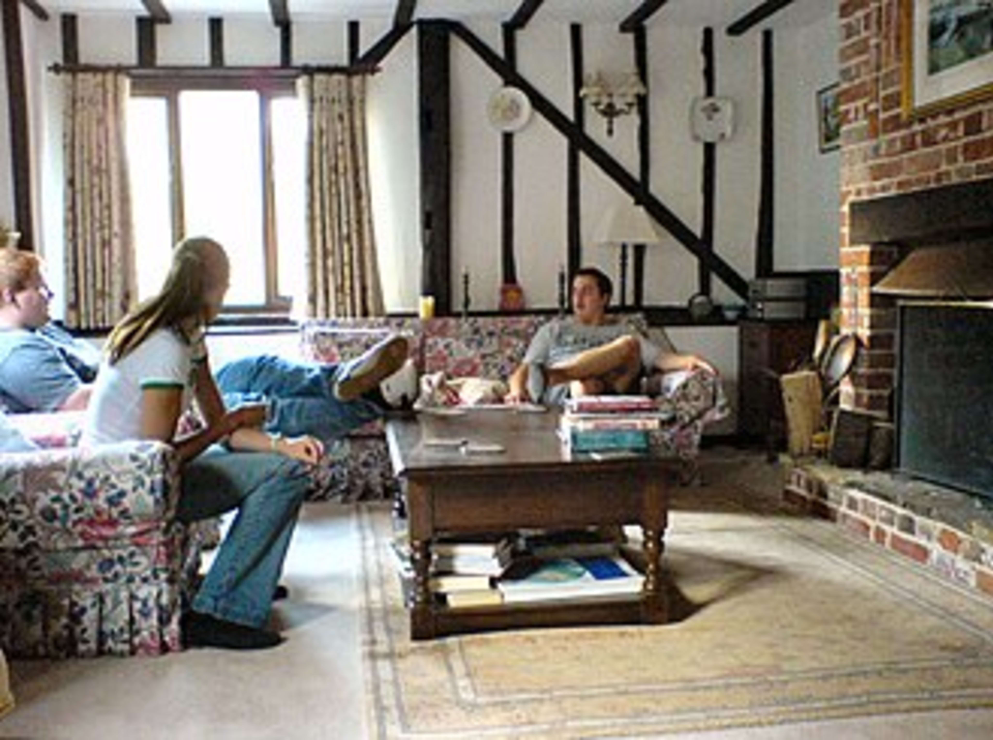 Leather Sofa Set (3-Seater + 2 Chairs) — photo 1