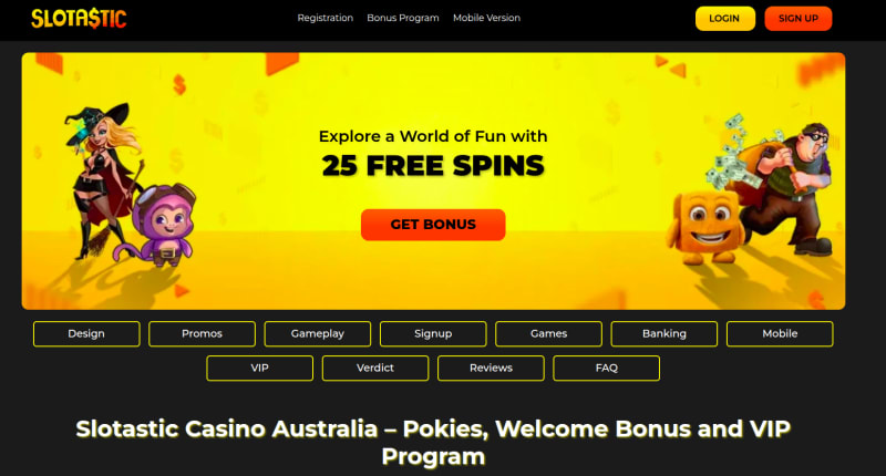 Exploring the Game Library at Slotastic Casino for Australian Users