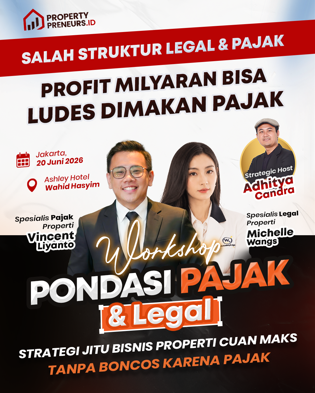 Poster Pondasi Pajak & Legal