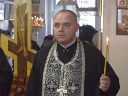 Епископ Новокузнецкий и Таштагольский Владимир совершил повечерие с чтением Великого канона в храме свв. мцц. Веры, Надежды, Любови и Софии