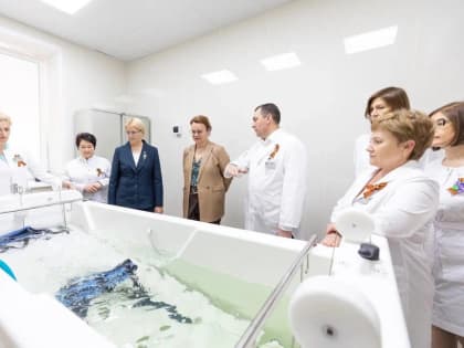 Открытие водолечебницы