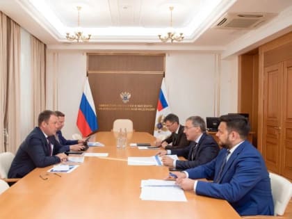Илья Середюк обсудил с главой Минобрнауки РФ Валерием Фальковым создание межвузовского кампуса в Кузбассе