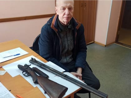 Пенсионер из Москвы приехал в Кузбасс и нашёл в отчем доме незаконный артефакт (ФОТО)