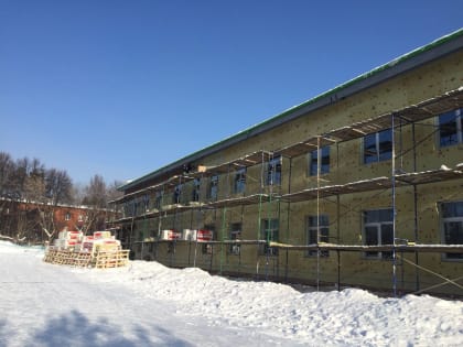 В Ленинском районе Кемерова строят лабораторный корпус будущей инфекционной больницы