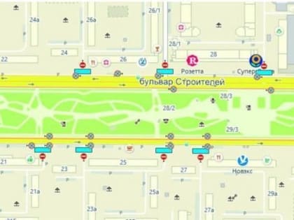 Власти ограничат проезд и парковку на кемеровском бульваре Строителей