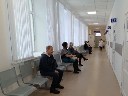 В Кузбассе после 2 лет капремонта заработала обновленная поликлиника