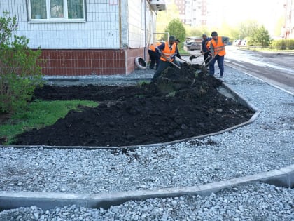 В Кемерове ведется капитальный ремонт уже в 16 дворовых территориях