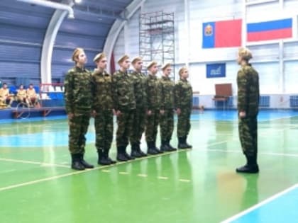 В Тяжине прошел военно-спортивный конкурс среди допризывной молодежи