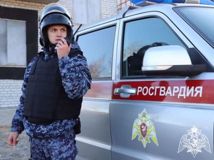 Росгвардейцы задержали подозреваемого в причинении ножевого ранения сожительнице