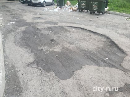 «Не двор, а мусорка»: новокузнечане просят помочь навести порядок в их дворе (ФОТО)