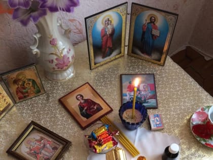 В Таштаголе совершили Таинство Евхаристии для немощных прихожан