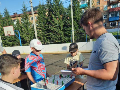 В пос. Каз прошёл турнир по настольному хоккею