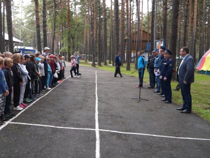 В детском оздоровительном центре «Звездный» прошло культурно-спортивное мероприятие