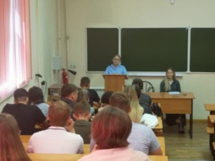 Сотрудники прокуратуры провели лекцию для студентов факультета «История и право»