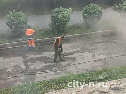 Новокузнечанина возмутили действия дорожника, засоряющего газон (ВИДЕО)