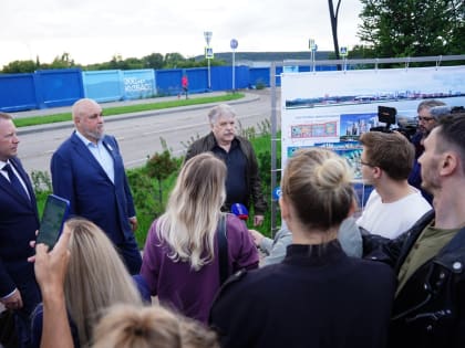 Сергей Цивилев показал блогерам, как будет выглядеть центр Кемерова в ближайшей перспективе