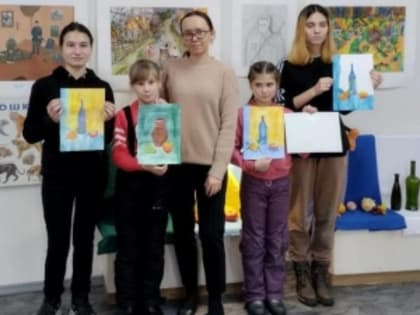 В Тяжинской ДХШ № 13 прошла экскурсия для подростков